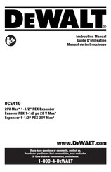 DeWalt DCE410 Guide D'utilisation