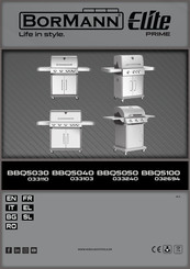 BorMann Elite Prime BBQ5100 Mode D'emploi