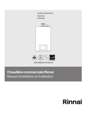 Rinnai RCB301AN Manuel D'installation Et D'utilisation