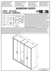 Dedeman UP 01369 Instructions D'assemblage