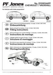 PF Jones 29500566PF Instructions De Montage