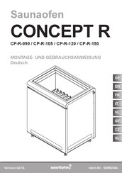 Sentiotec CP-R-150 Instructions De Montage Et Mode D'emploi