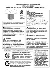 Costco WT17ZL Mode D'emploi