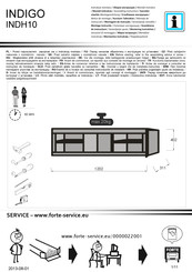 Forte INDIGO INDH10 Notice De Montage