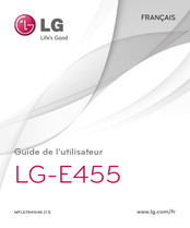 LG E455.AFRABK Guide De L'utilisateur