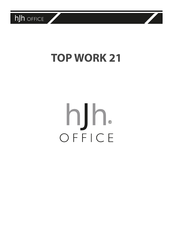 hjh OFFICE TOP WORK 21 Instructions De Montage