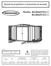 Spacemaker RGB66ONEU Manuel Du Propriétaire Et Instructions De Montage