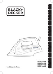 Black & Decker BXIR2600E Mode D'emploi