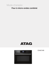 Atag CX4674M Mode D'emploi