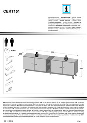 Forte CERT151 Notice De Montage