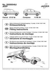 Jaeger 26500548J Instructions De Montage