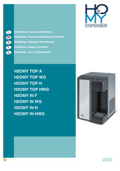 Cosmetal H2OMY IN H Installation, Usage Et Entretien