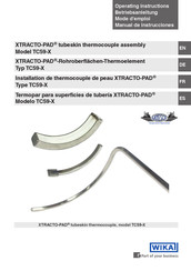 WIKA XTRACTO-PAD TC59-X Mode D'emploi