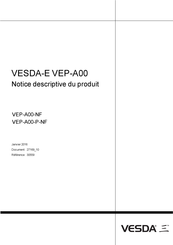 VESDA VEP-A00-NF Notice Descriptive Du Produit