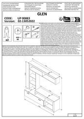 Avanti GLEN Instructions D'assemblage