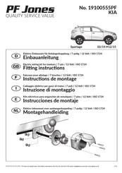 PF Jones 19100555PF Instructions De Montage