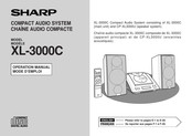 Sharp XL-3000C Mode D'emploi