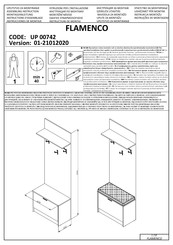 CONFORAMA UP 00742 Instructions D'assemblage