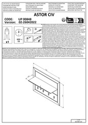 Xxxlutz ASTOR CIV Instructions D'assemblage