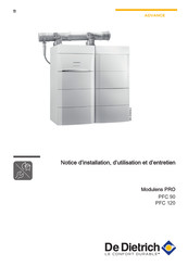 De Dietrich Modulens PRO PFC 120 Notice D'installation, D'utilisation Et D'entretien