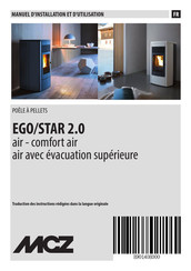 MCZ STAR 2.0 Manuel D'installation Et D'utilisation