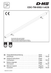 D+H CDC-TW-0502-1-ACB Mode D'emploi