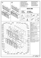 Dedeman UP 00445 Instructions D'assemblage