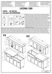 Dedeman UP 00736 Instructions D'assemblage