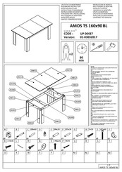 Dedeman UP 00437 Instructions D'assemblage