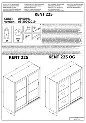 Dedeman UP 00491 Instructions D'assemblage