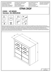 Dedeman ETNA 2K2F Instructions D'assemblage