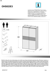 Forte OHS823E3 Notice De Montage