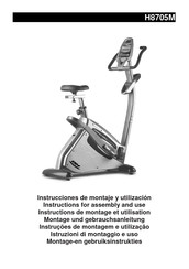 BH FITNESS H8705M Instructions De Montage Et Utilisation