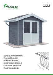 WoodLife Garden 2X2M Notice De Montage