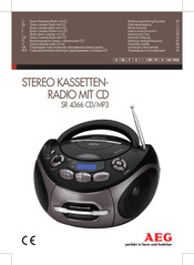 AEG SR 4366 CD/MP3 Mode D'emploi