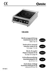 Bartscher IK 35 Mode D'emploi