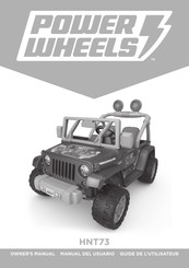 Power Wheels HNT73 Guide De L'utilisateur