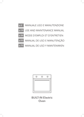 Glem Gas GFX62WH-S3 Mode D'emploi Et D'entretien