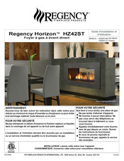 Regency Fireplace Products Horizon HZ42ST-NG Guide D'installation Et D'utilisation