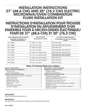 KitchenAid W11173704 Instructions D'installation