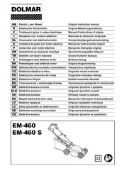 Dolmar EM-460 Manuel D'instructions