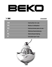 Beko CNA28200 Notice D'utilisation