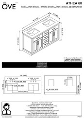 OVE Athea 00828796046947 Manuel D'installation