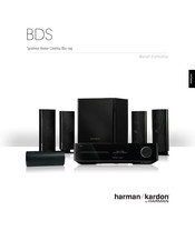 Harman Kardon BDS Manuel D'utilisation