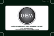 GEM Pantone 419C Manuel D'utilisation