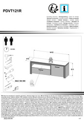 Forte PDVT121R Notice De Montage