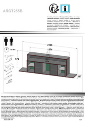 Forte ARGT255B Notice De Montage