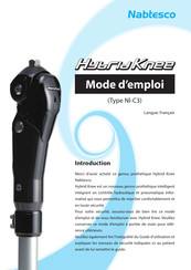 Nabtesco Hybrid Knee Mode D'emploi