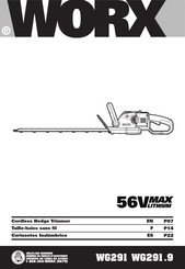 Worx WG291.9 Mode D'emploi