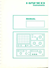 Hameg Instruments HM203-5 Manuel